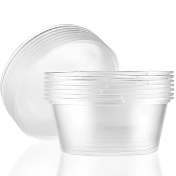 Round Tubs 10oz Clear 250 PCS - NP Packaging