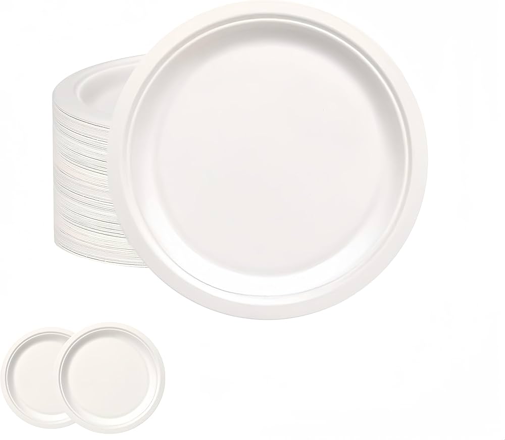 Biodegradables Plate 7 Inch 1000 PCS