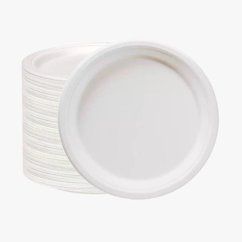 Biodegradables Plate 9 Inch 500 PCS - NP Packaging