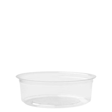 Round Tub 8oz Clear 250 PCS - NP Packaging