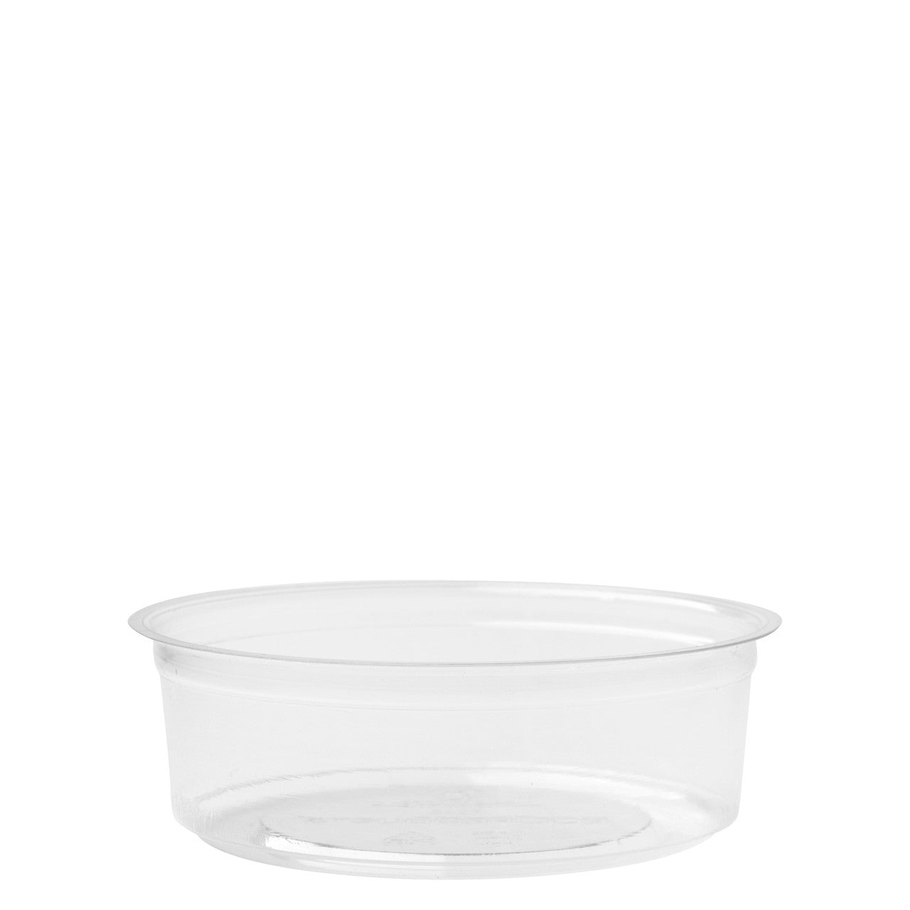 Round Tub 8oz Clear 250 PCS