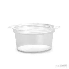 Hinged Sauce Cup 1oz 1000 PCS - NP Packaging