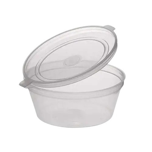 Hinged Sauce Cups 2oz 1000 PCS